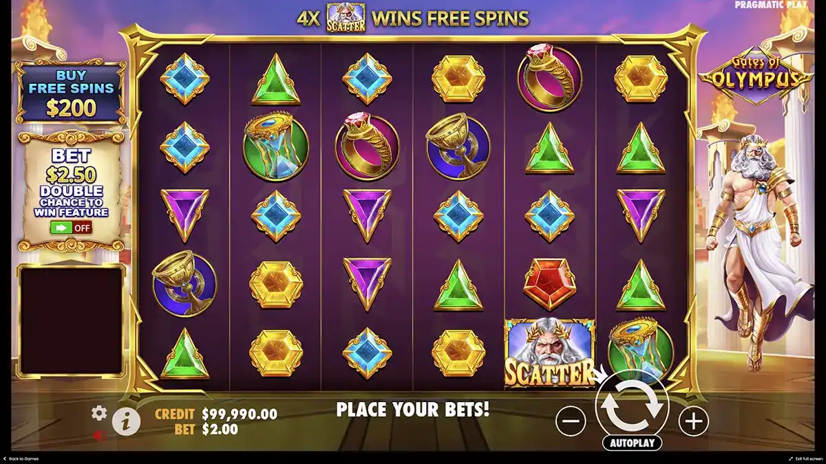 Machine à sous Gates of Olympus pour les joueurs français